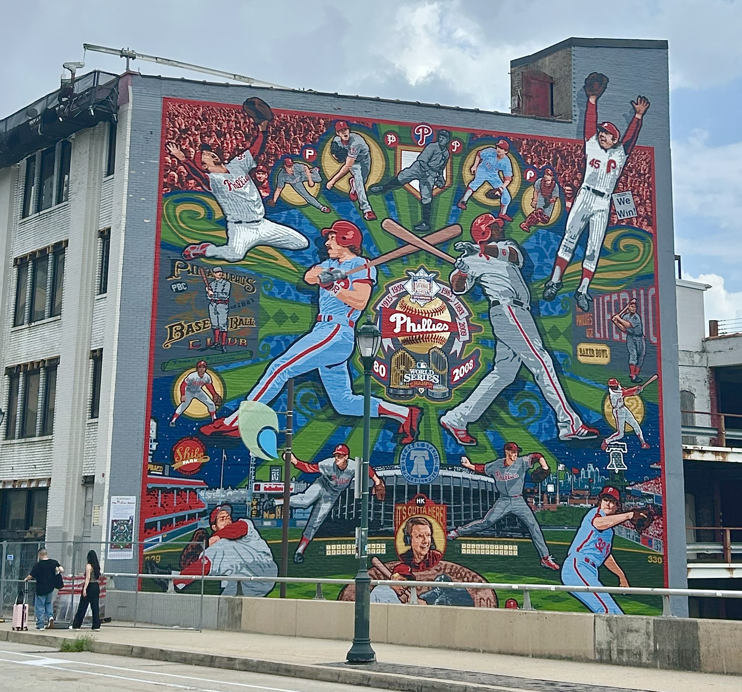 Phillies Mural by Aly Kerrigan
