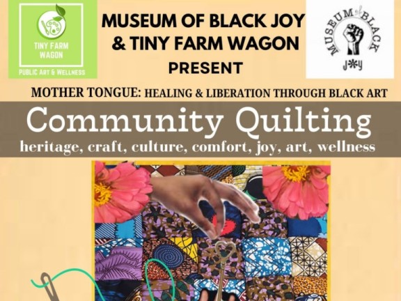 Community Quilting at Bartram's Garden