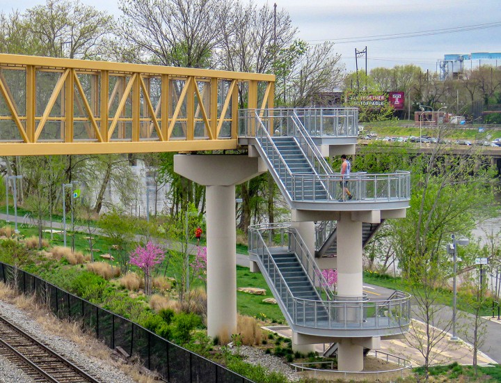 CHOP Bridge and Stairs