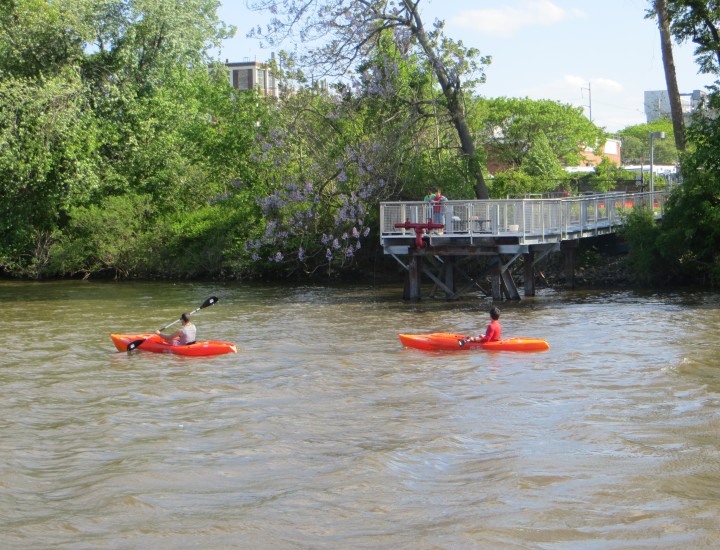 Grays Ferry Crescent Pier