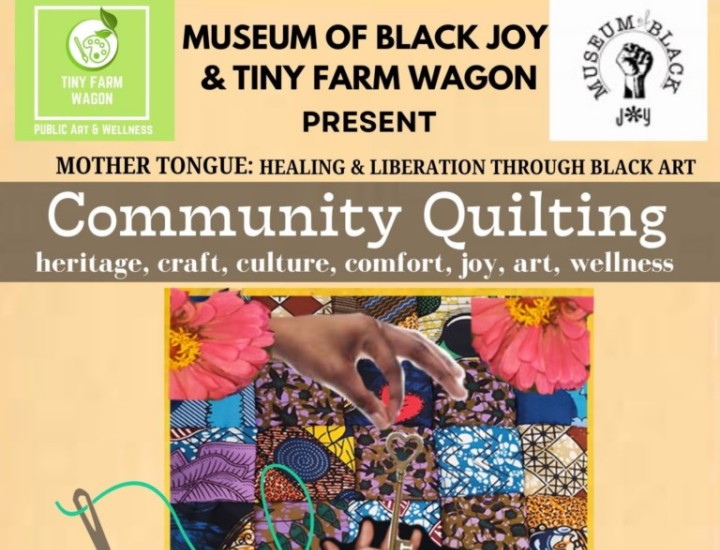 Community Quilting at Bartram's Garden